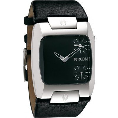 Mens Nixon The Banks Leather Watch A086-000