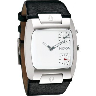 Men's Nixon The Banks Leather Watch A086-100