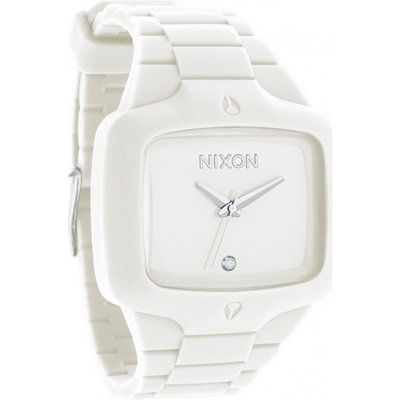 Mens Nixon The Rubber Player Diamond Watch A139-100