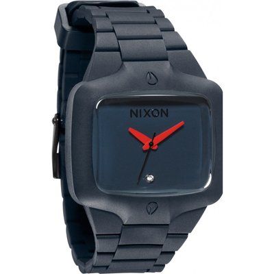 Mens Nixon The Rubber Player Diamond Watch A139-690
