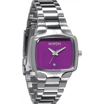 Ladies Nixon The Small Player Diamond Watch A300-1698