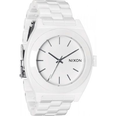 Unisex Nixon The Ceramic Time Teller Ceramic Watch A250-1100