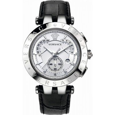 Mens Versace V-Race Chronograph Watch 23C99D002S009