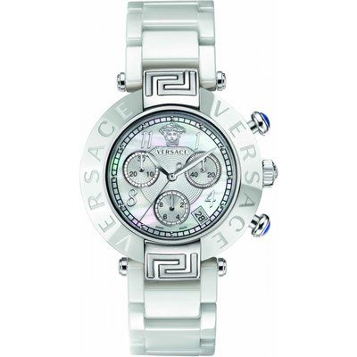 Ladies Versace Reve Ceramic Chronograph Watch 95CCS1D497SC01