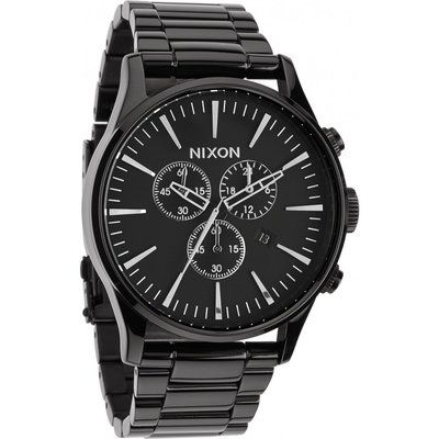 Men's Nixon The Sentry Chrono Chronograph Watch A386-001