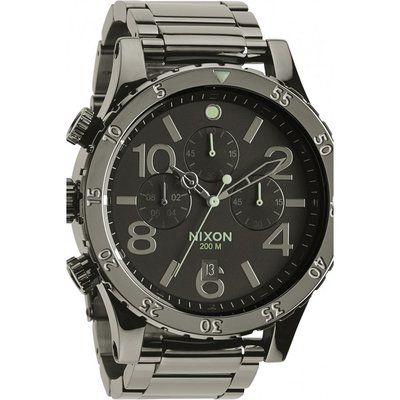 Mens Nixon The 48-20 Chrono Chronograph Watch A486-1885
