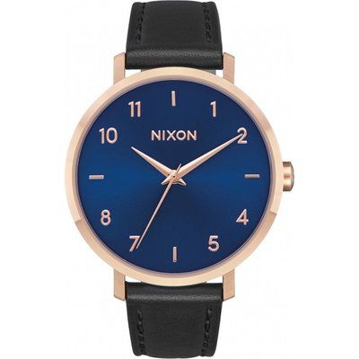 Ladies Nixon The Arrow Leather Watch A1091-2763
