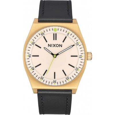 Men's Nixon The Crew Leather Watch A1188-2769