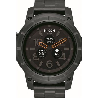 Men's Nixon The Mission SS Alarm Chronograph Watch A1216-000