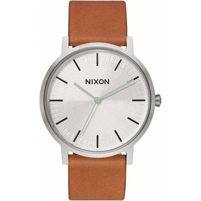 Unisex Nixon The Porter Leather Watch A1058-2853