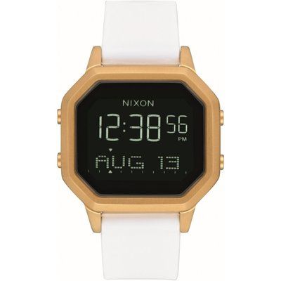 Unisex Nixon The Siren SS Alarm Chronograph Watch A1211-508