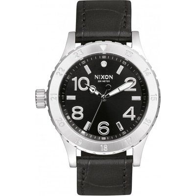 Men's Nixon The 38-20 Leather Watch A467-1886