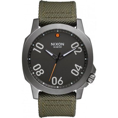 Mens Nixon The Ranger 45 Nylon Watch A514-2072