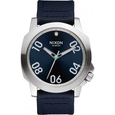 Mens Nixon The Ranger 45 Nylon Watch A514-2076