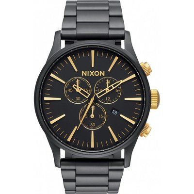 Men's Nixon The Sentry SS Chronograph Watch A386-1041