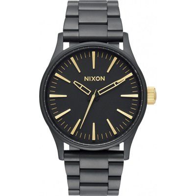 Mens Nixon The Sentry 38 SS Watch A450-1041
