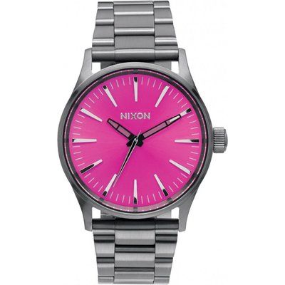Mens Nixon The Sentry 38 SS Watch A450-2096