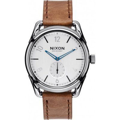 Mens Nixon The C39 Leather Watch A459-2067
