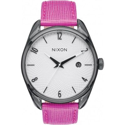 Ladies Nixon The Bullet Leather Watch A473-2049