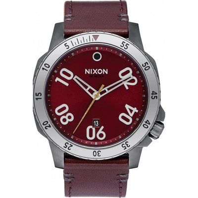 Mens Nixon The Ranger Leather Watch A508-2073