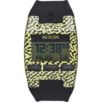 Unisex Nixon The Comp S Alarm Chronograph Watch A336-2155