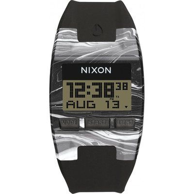 Mens Nixon The Comp S Alarm Chronograph Watch A336-2193