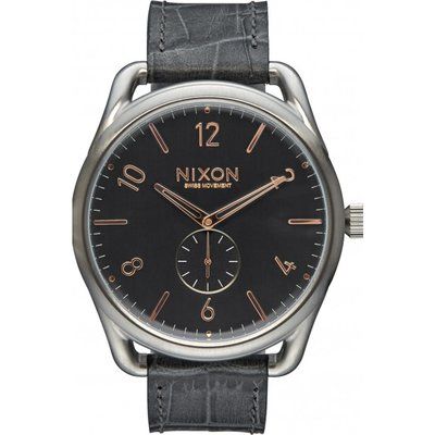 Mens Nixon The C45 Leather Watch A465-2145