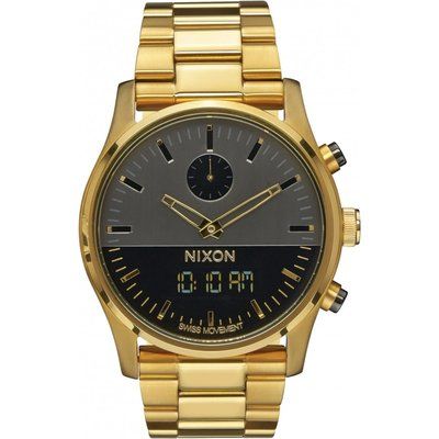 Men's Nixon The Duo Alarm Chronograph Watch A932-595