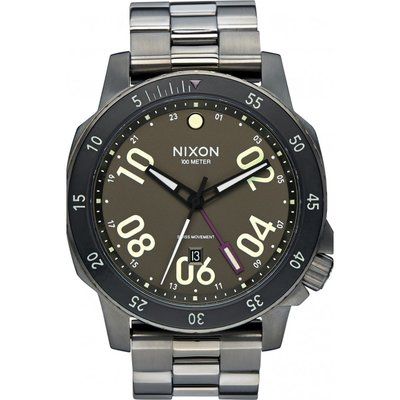 Men's Nixon The Ranger GMT Watch A941-1418