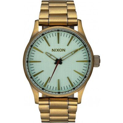 Mens Nixon The Sentry 38 SS Watch A450-2230