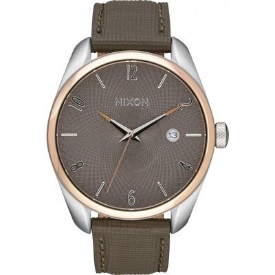 Men's Nixon The Bullet Leather Watch A473-2214
