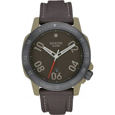 Men's Nixon The Ranger Nylon Watch A942-2220