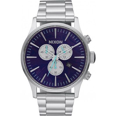 Mens Nixon The Sentry Chrono Chronograph Watch A386-230