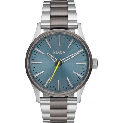 Mens Nixon The Sentry 38 SS Watch A450-2304