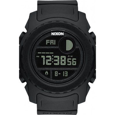 Mens Nixon The Super Unit Alarm Chronograph Watch A921-001