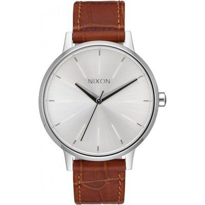 Mens Nixon Kensington Leather Watch A108-2094