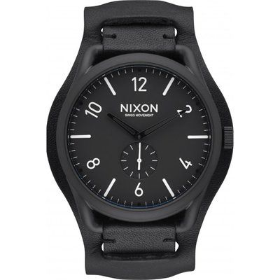 Men's Nixon The C45 Leather Cuff Watch A465-2388