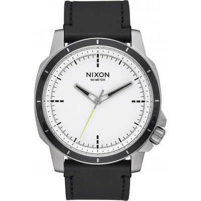 Men's Nixon The Ranger Ops Leather Watch A914-127