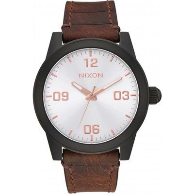 Ladies Nixon The G.I. Leather Watch A933-2358