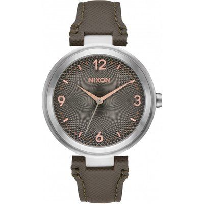 Ladies Nixon The Chameleon Leather Watch A992-2271