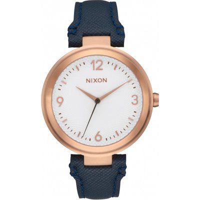 Ladies Nixon The Chameleon Leather Watch A992-2359