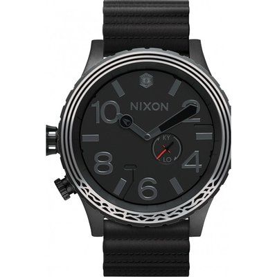 Men's Nixon The 51-30 Leather Star Wars Special Edition Kylo Ren Watch A1063SW-2444