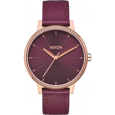 Unisex Nixon The Kensington Leather Watch A108-2479