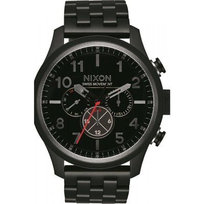 Mens Nixon The Safari Dual Time Watch A1081-001