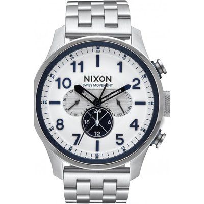 Men's Nixon The Safari Dual Time Watch A1081-130