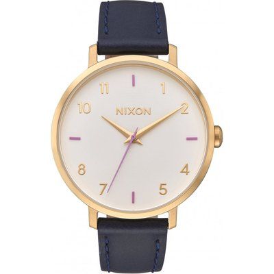 Unisex Nixon The Arrow Leather Watch A1091-151