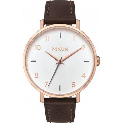 Unisex Nixon The Arrow Leather Watch A1091-2369