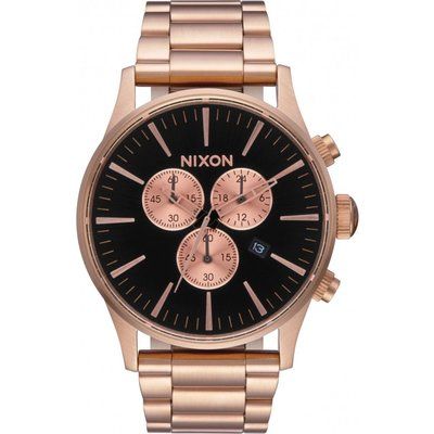 Mens Nixon The Sentry Chrono Chronograph Watch A386-1932