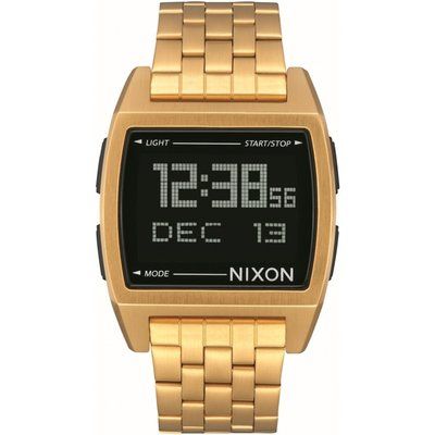 Mens Nixon The Base Alarm Chronograph Watch A1107-502