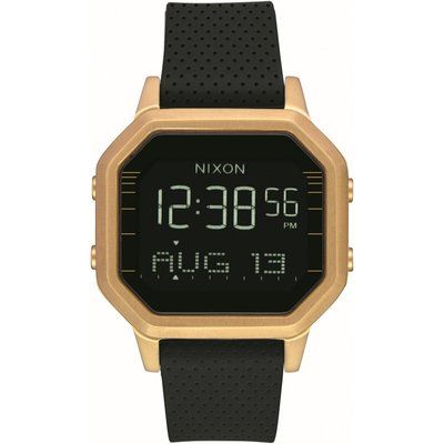 Unisex Nixon The Siren SS Alarm Chronograph Watch A1211-2790